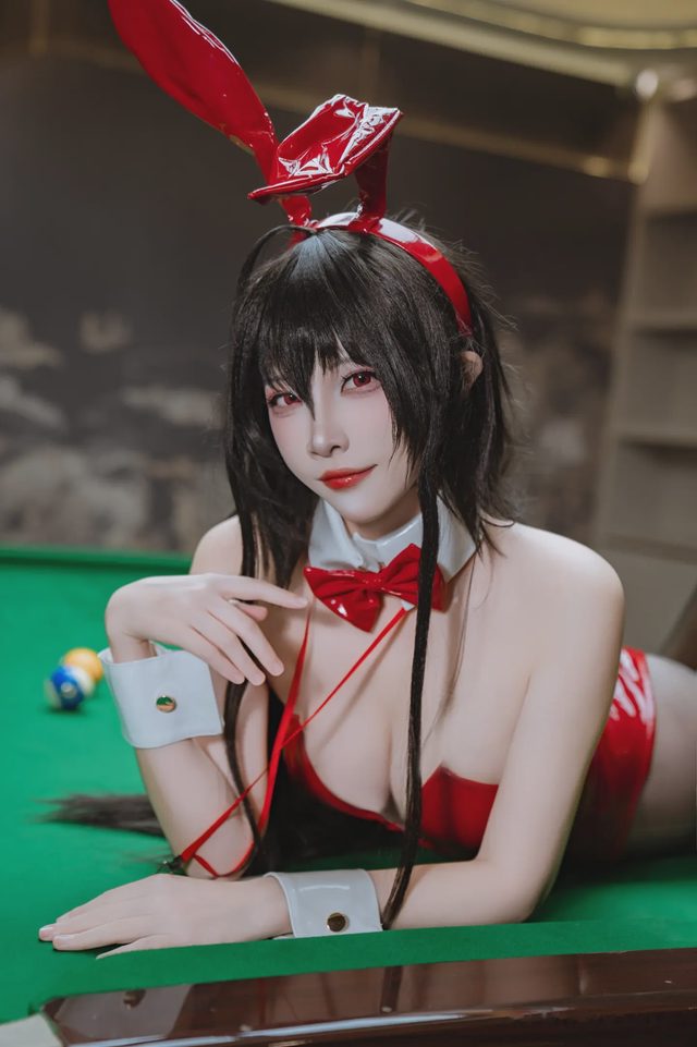 二佐Nisa 碧蓝航线 大凤 桌球兔女郎第 31 张图片