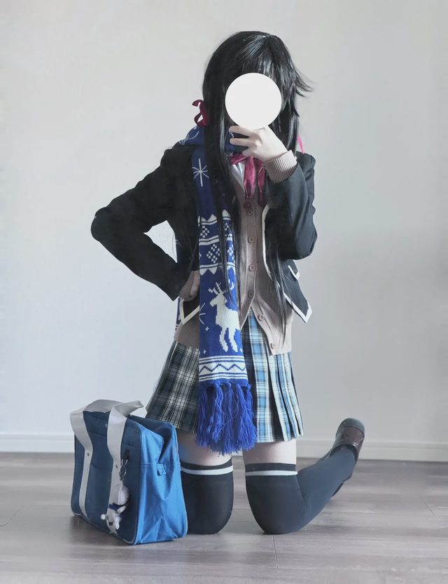 幼愛youmeko 我的青春恋爱物语果然有问题 雪之下雪乃 JK制服第 21 张图片