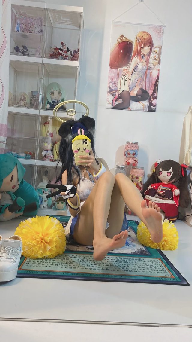 白栎Shirly 碧蓝档案 猫冢响 应援团第 46 张图片