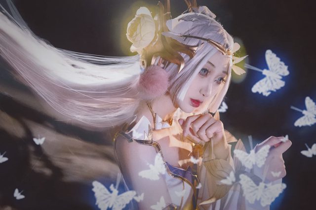 柠檬79 王者荣耀 金色仲夏夜之梦貂蝉cosplay第 9 张图片