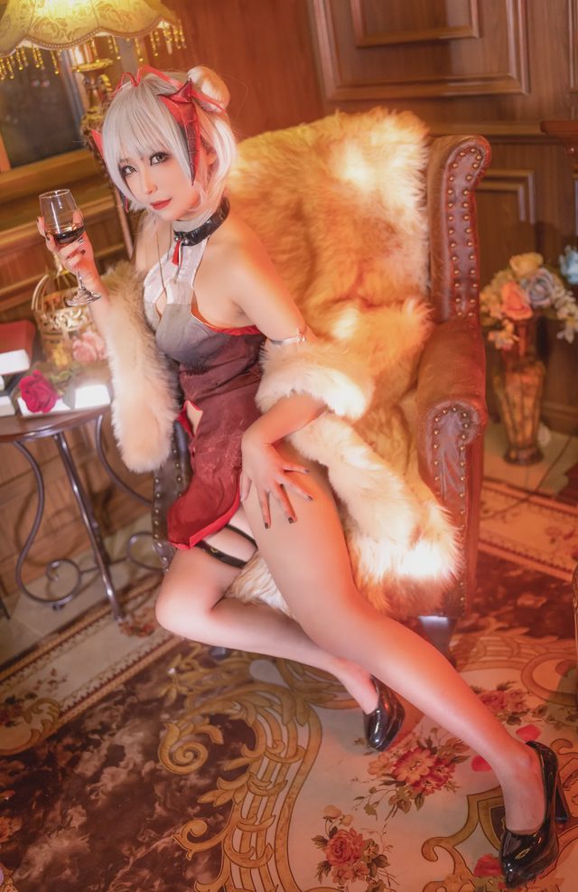 怪兽 《明日方舟》w cosplay第 5 张图片