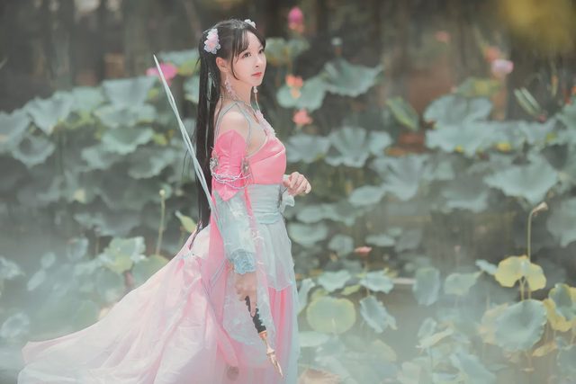瑶音 天香·T9·久照花林cosplay 瑶音第 13 张图片