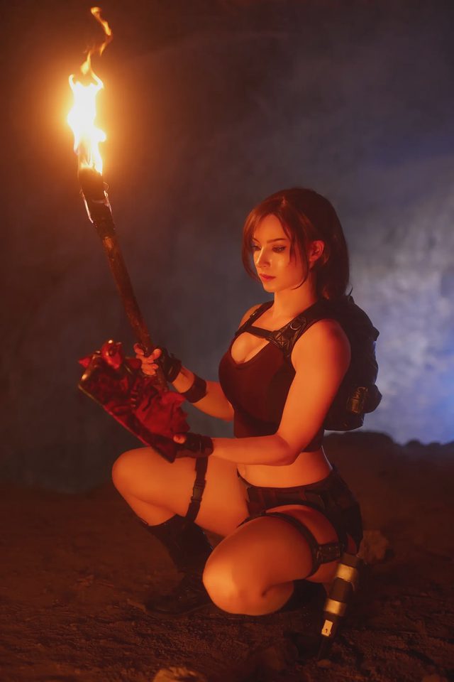 EnjiNight Lara Croft第 34 张图片