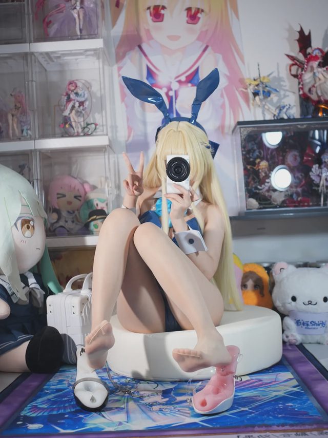 白栎Shirly 碧蓝档案 飞鸟马时 兔女郎第 16 张图片