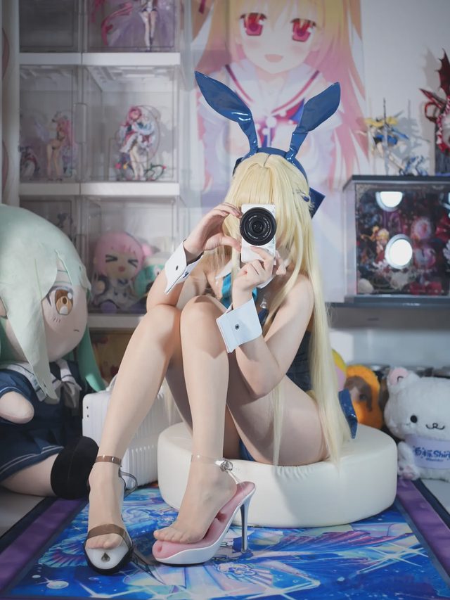 白栎Shirly 碧蓝档案 飞鸟马时 兔女郎第 20 张图片