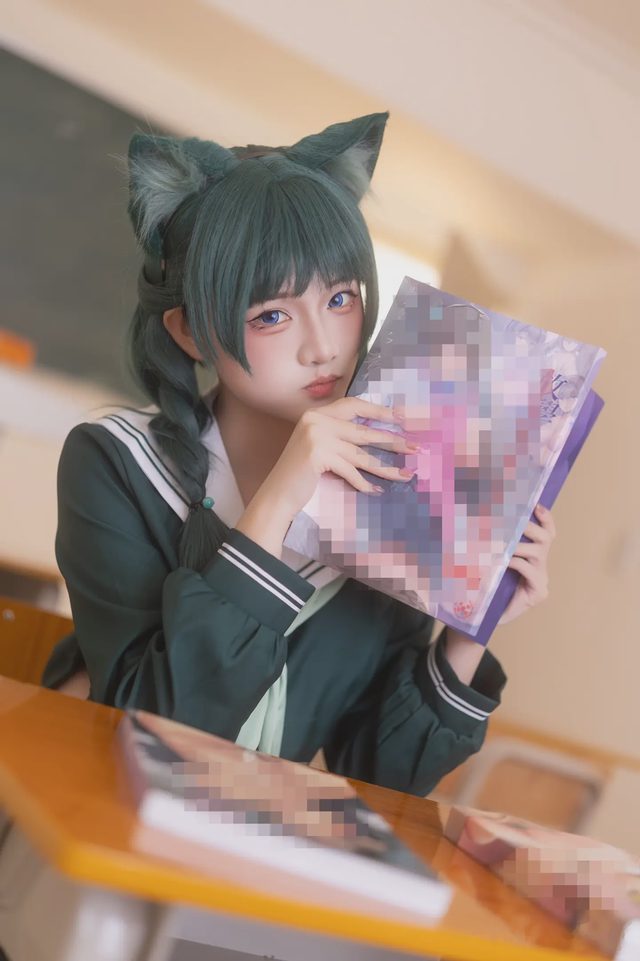 XIAOYUKIKO 小鱼 Neko Maomao 药师少女 猫猫 Jk第 9 张图片