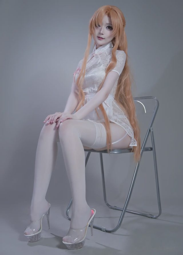 幼愛youmeko 刀剑神域 亚丝娜 中华女仆第 37 张图片