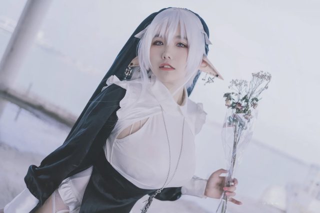 阿半今天很开心 精灵修女第 12 张图片