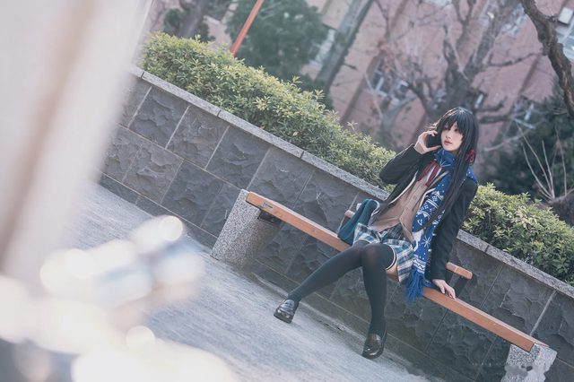 幼愛youmeko 我的青春恋爱物语果然有问题 雪之下雪乃 JK制服第 8 张图片