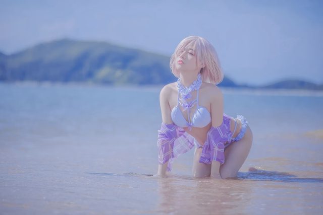 外星嫣子_Yan 玛修cosplay，夏天已经很远了图册封面