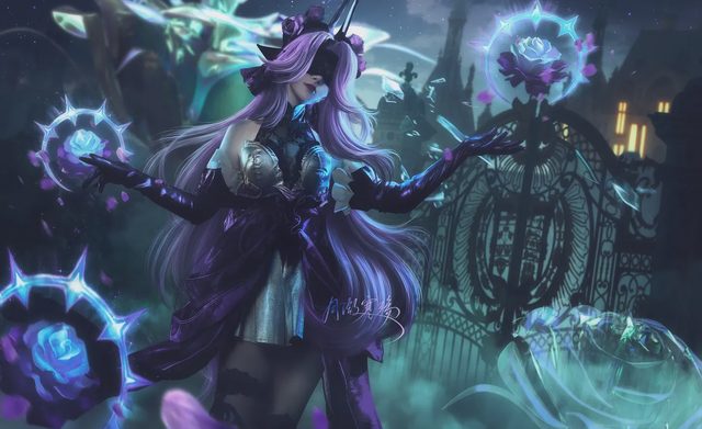 月潋寒殇 【英雄联盟】幽梦玫瑰 辛德拉 Cosplay图册封面