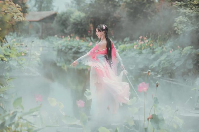 瑶音 天香·T9·久照花林cosplay 瑶音第 10 张图片