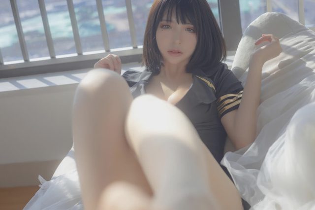 疯猫ss 黑色制服第 32 张图片