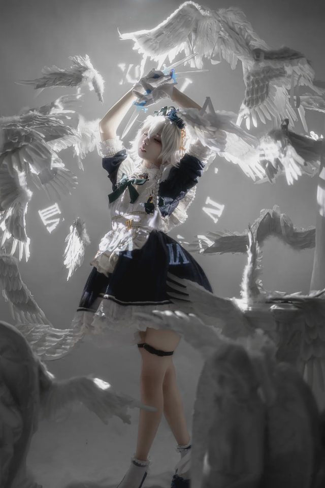 纸悦Etsuko 东方Project 十六夜咲夜第 19 张图片