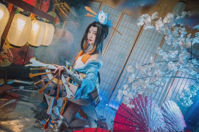想不到名字的阿八 王者荣耀 不知火舞魅语cosplay第 3 张图片