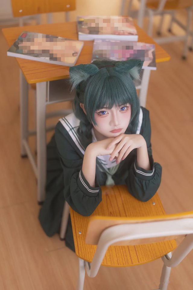 XIAOYUKIKO 小鱼 Neko Maomao 药师少女 猫猫 Jk第 2 张图片