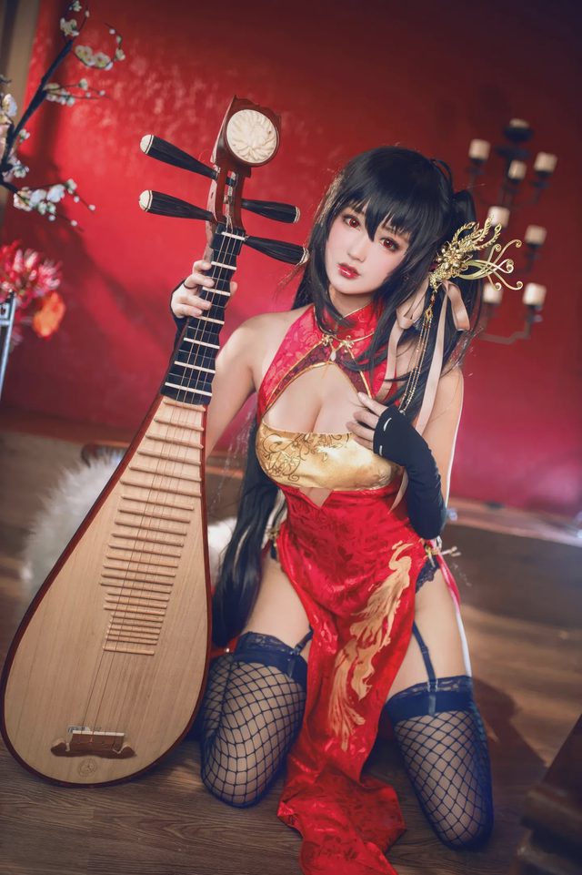羽生三未 碧蓝航线 大凤 旗袍第 19 张图片