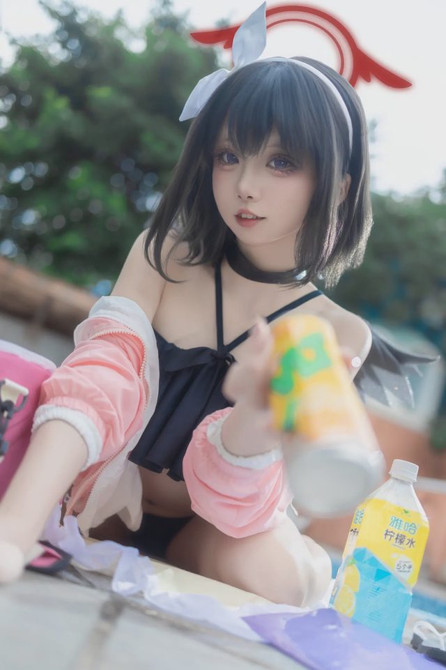 纸悦Etsuko 碧蓝档案 水真白图册封面