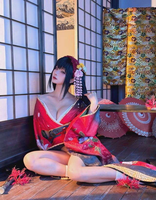狂三和服 cos第 2 张图片