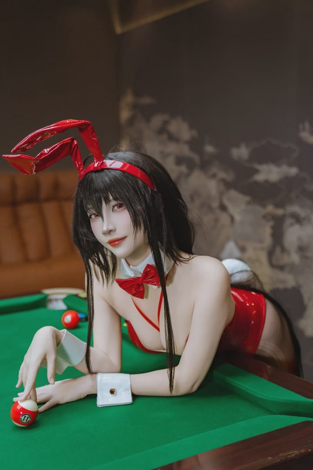 二佐Nisa 碧蓝航线 大凤 桌球兔女郎图册封面