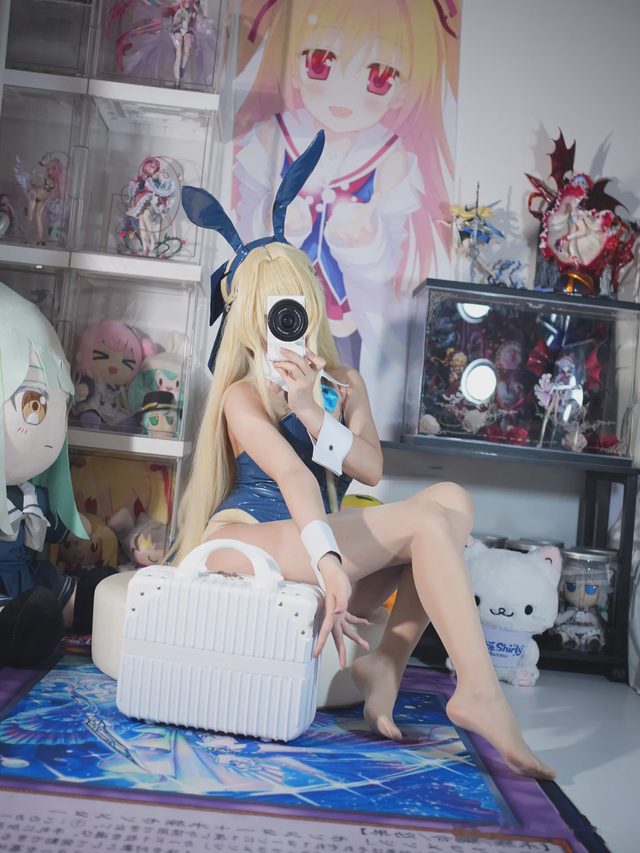 白栎Shirly 碧蓝档案 飞鸟马时 兔女郎第 11 张图片