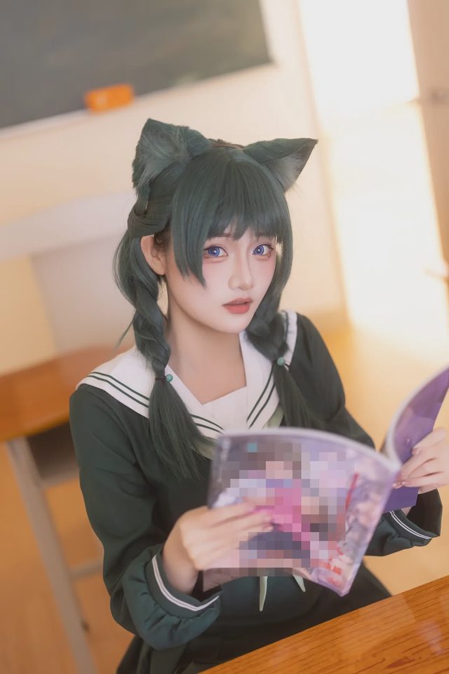 XIAOYUKIKO 小鱼 Neko Maomao 药师少女 猫猫 Jk第 11 张图片