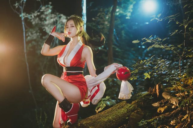 az想和金克丝私奔 王者荣耀－不知火舞cosplay图册封面