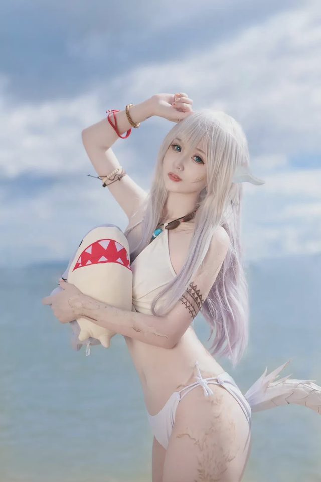 风霖霖Satori 《最终幻想14 》龙娘cosplay第 4 张图片
