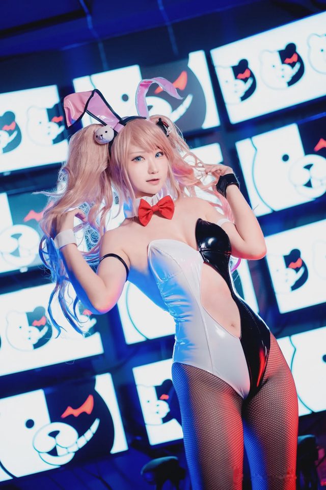 HIKO 江之岛盾子 兔女郎第 4 张图片
