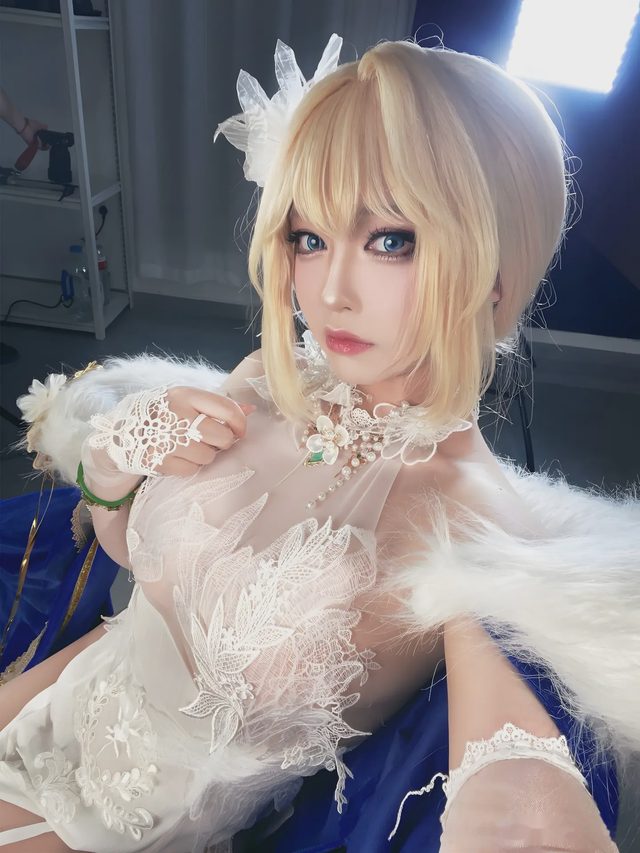 半半子 贞德 灯花祝装圣女 灯火佳期第 40 张图片