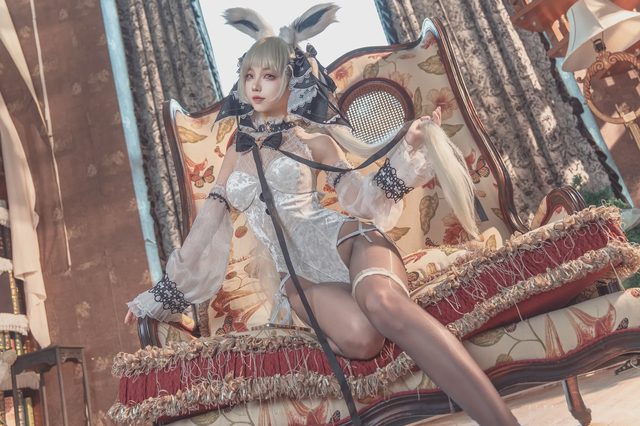 狐玖玖 碧蓝航线 可畏 白兔女郎第 9 张图片