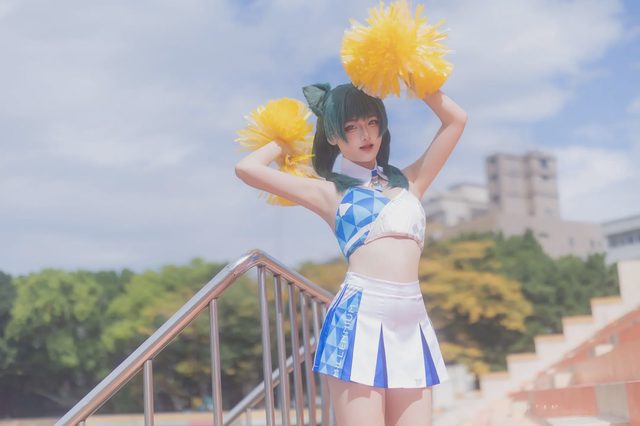 XIAOYUKIKO 小鱼 Cheerleader Maomao第 25 张图片