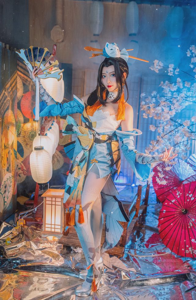 想不到名字的阿八 王者荣耀 不知火舞魅语cosplay第 9 张图片