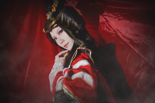 陌_墨心莲 霹雳布袋戏 骨箫范凄凉 Cosplay第 14 张图片