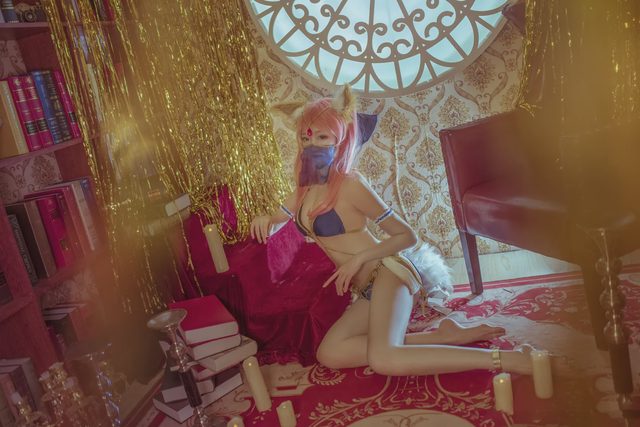 想不到名字的阿八 玉藻前舞娘cosplay第 10 张图片