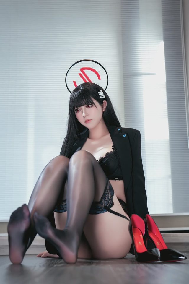 半半子 碧蓝档案 调月莉音 調月リオ Vol.02第 15 张图片