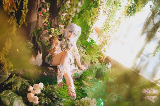 怪兽要努力变强 《原神》纳西妲cosplay第 9 张图片