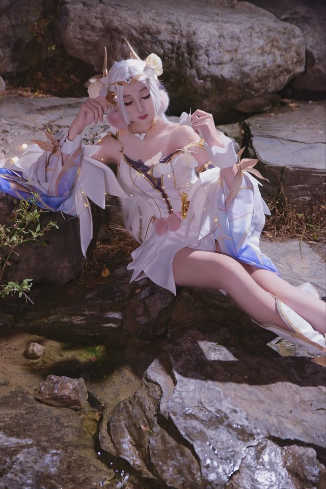 柠檬79 王者荣耀 金色仲夏夜之梦貂蝉cosplay第 3 张图片