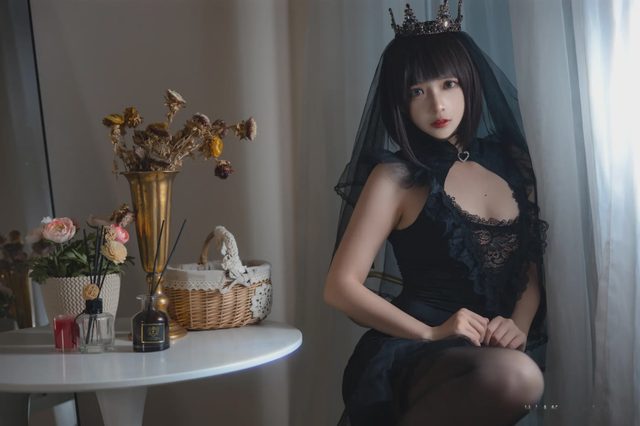 疯猫ss 黑色婚纱第 37 张图片