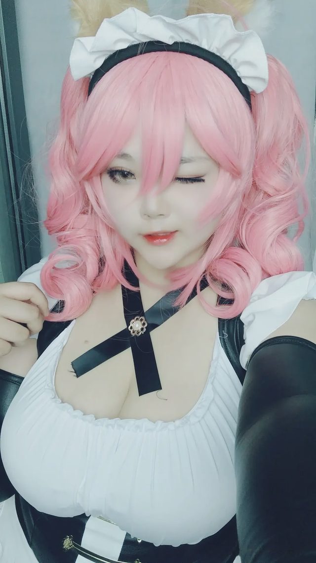 茶杯不泡tea 玉藻前女仆装第 17 张图片