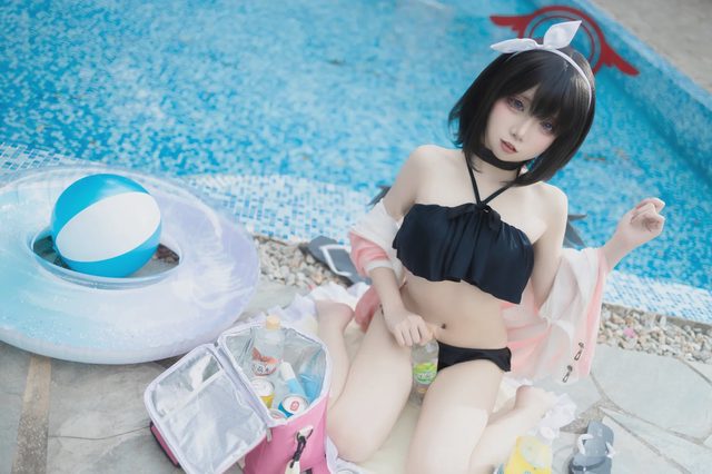 纸悦Etsuko 碧蓝档案 水真白第 15 张图片