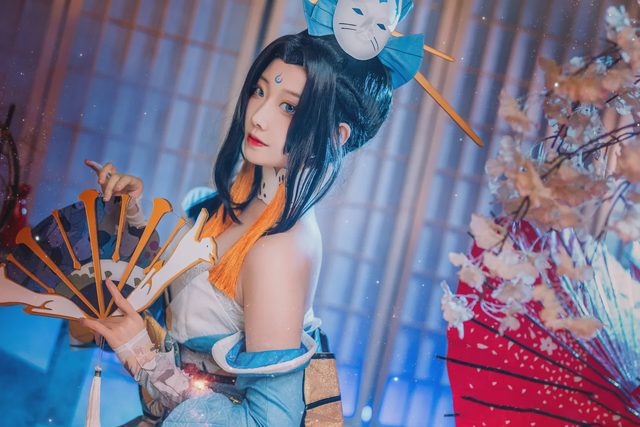想不到名字的阿八 王者荣耀 不知火舞魅语cosplay第 2 张图片