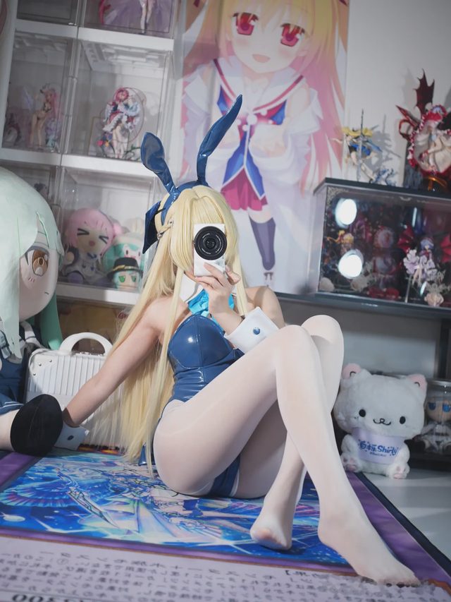 白栎Shirly 碧蓝档案 飞鸟马时 兔女郎第 31 张图片