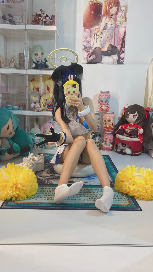 白栎Shirly 碧蓝档案 猫冢响 应援团第 42 张图片