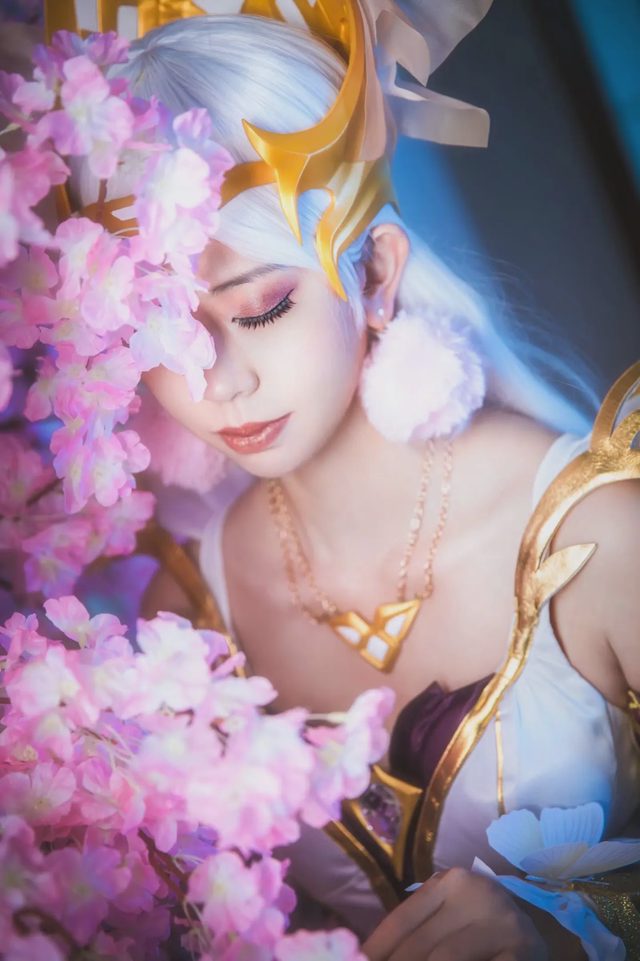 华汐 【cos正片】王者荣耀·貂蝉·金色仲夏夜之梦第 2 张图片
