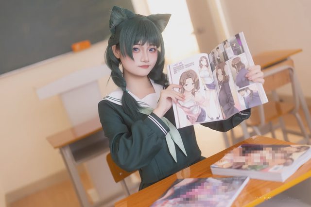 XIAOYUKIKO 小鱼 Neko Maomao 药师少女 猫猫 Jk第 20 张图片