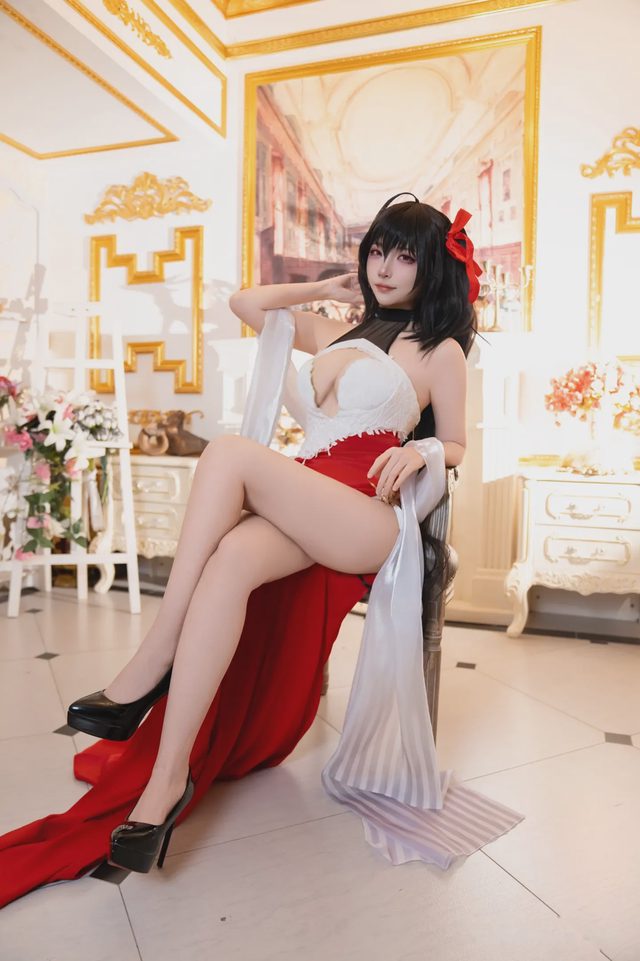 二佐Nisa 碧蓝航线 大凤 誓约礼服第 10 张图片