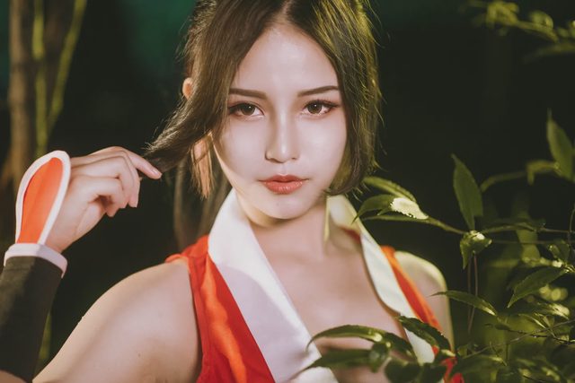 az想和金克丝私奔 王者荣耀－不知火舞cosplay第 9 张图片