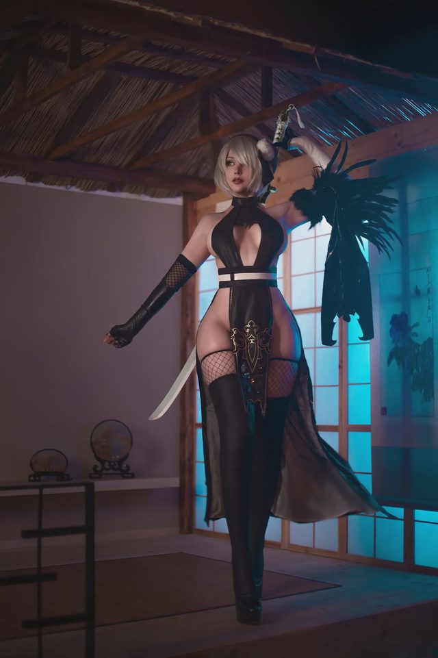 SayatheFox 2B Kunoichi第 3 张图片