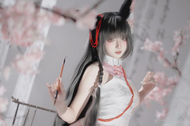 纸悦Etsuko 碧蓝航线 长门旗袍第 24 张图片